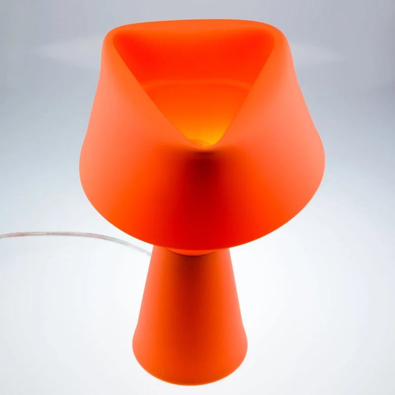 Sompex NUMEN Tischlampe aus formbarem Silikon – Orange, 42 cm, E27