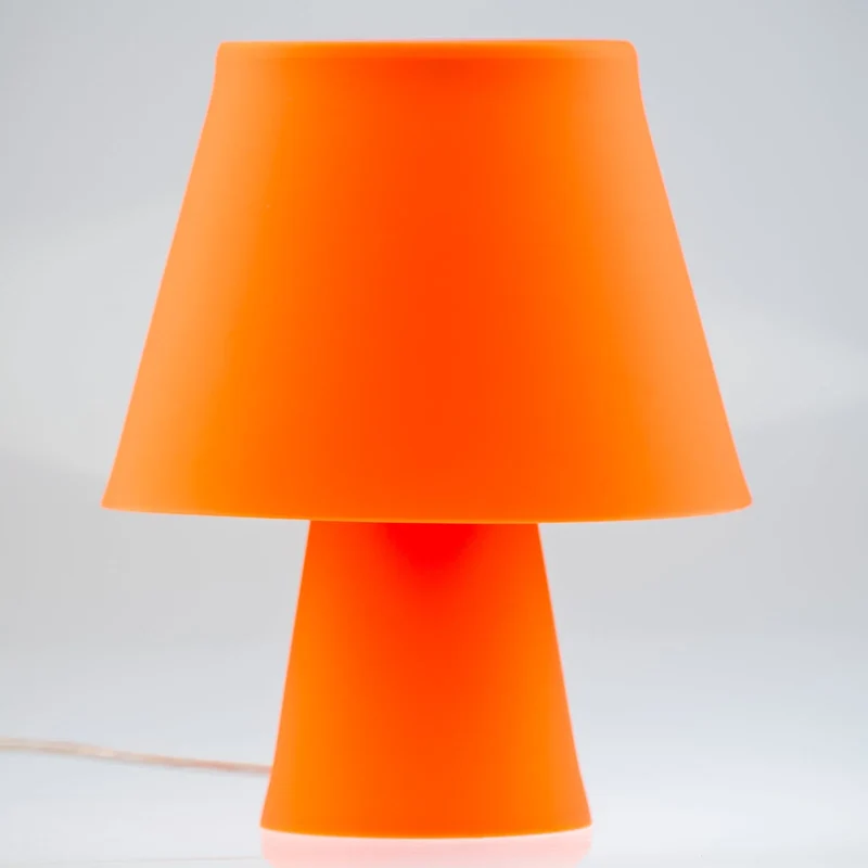 Sompex NUMEN Tischlampe aus formbarem Silikon – Orange, 42 cm, E27