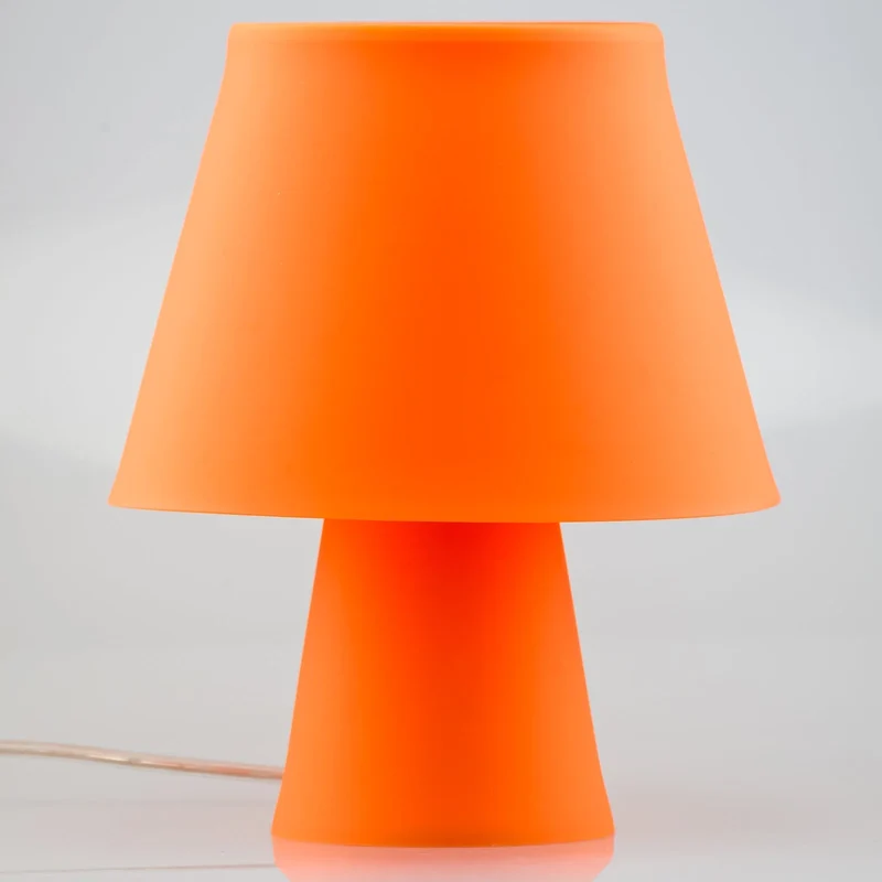 Sompex NUMEN Tischlampe aus formbarem Silikon – Orange, 42 cm, E27