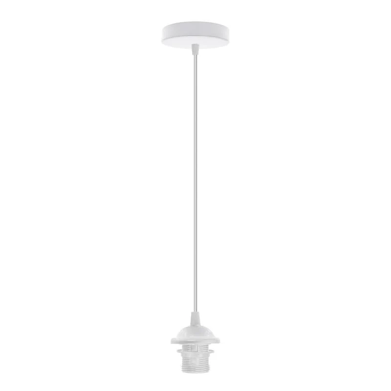 Industrie E27 Schnurpendel mit Baldachin - 95cm Verstellbare Deckenleuchte~4091