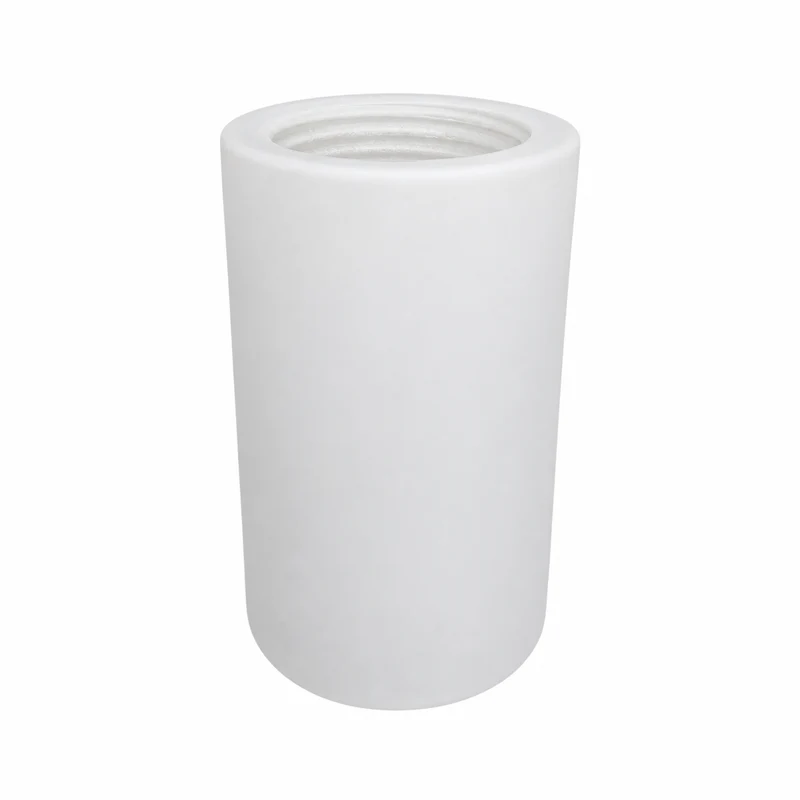 Ersatz-Lampenglas weiß matt Ø 50 mm – Zylinderglas 80 mm mit 35 mm Innengewinde