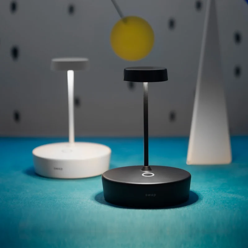 Perpetua double lampada da tavolo