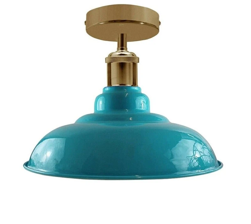Vintage Deckenleuchte Industrie Unterputz Deckenlampe E27 | Ø 32cm~4164