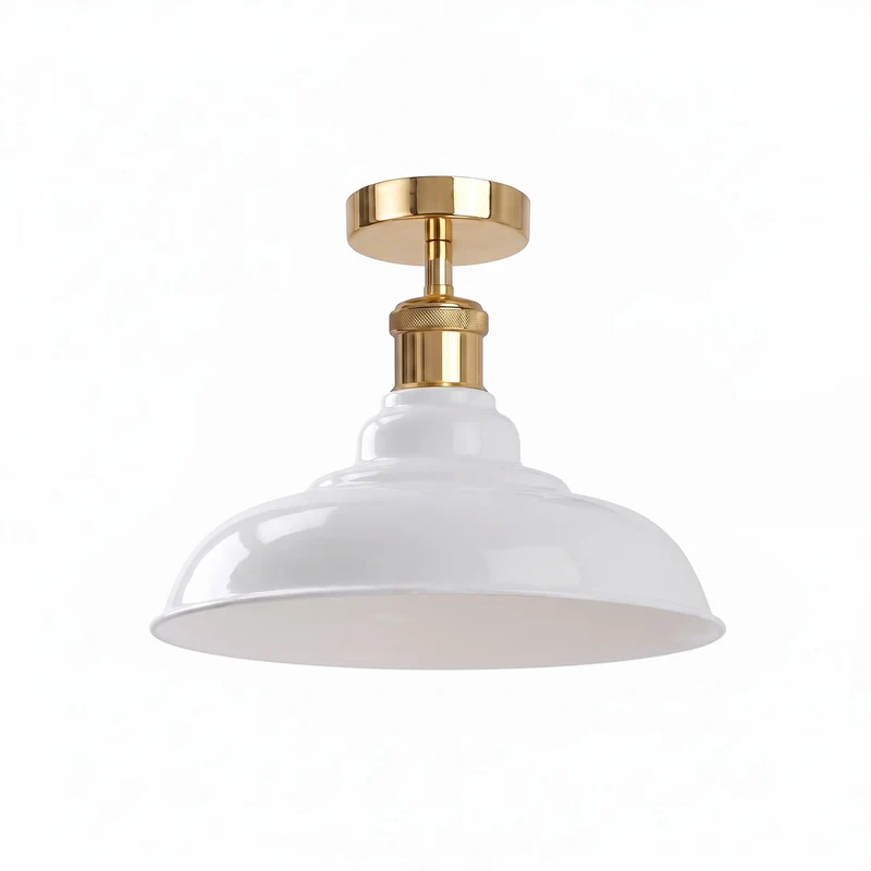Vintage Deckenleuchte Industrie Unterputz Deckenlampe E27 | Ø 32cm~4164