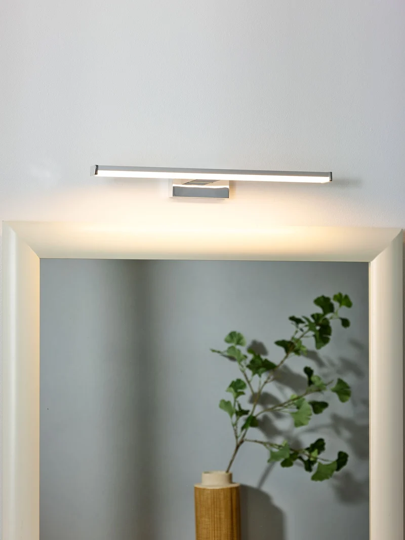 LED-Spiegelleuchte Onno IP44 40cm Chrom