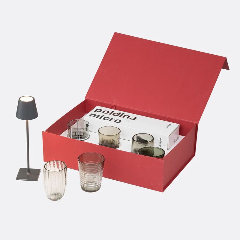 Joyful Gift Box melting pot grigio mp00109 + poldina micro grigio scuro ld0490n3