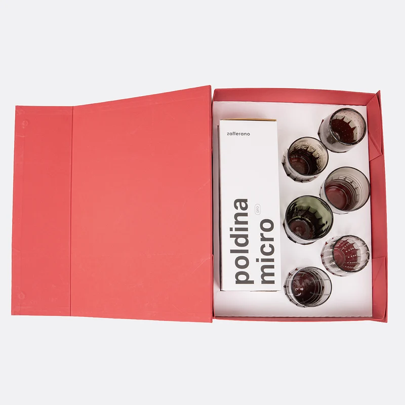 Joyful Gift Box melting pot grigio mp00109 + poldina micro grigio scuro ld0490n3
