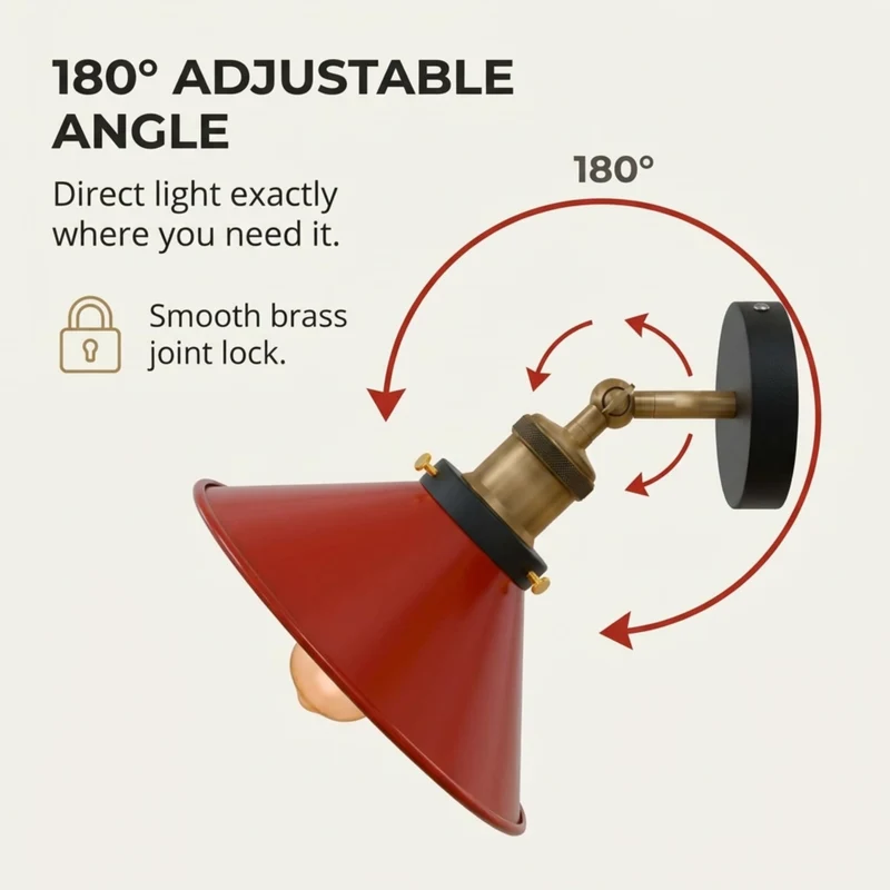 Farbige Deckenleuchte 180° verstellbar Halter | LEDSONE ~4019