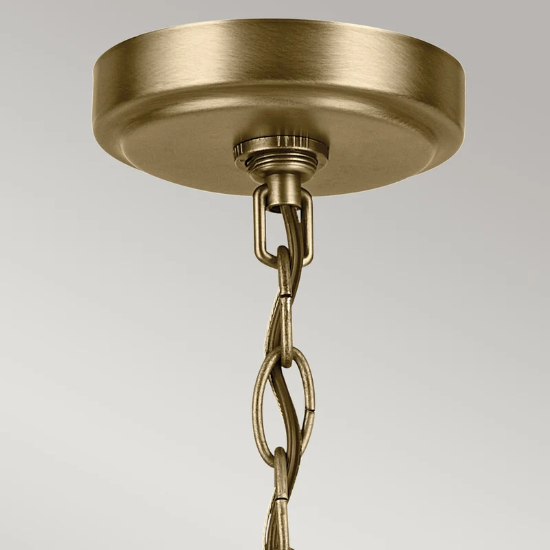 Kronleuchter Winslow 5-flammig Messing Ø 50cm