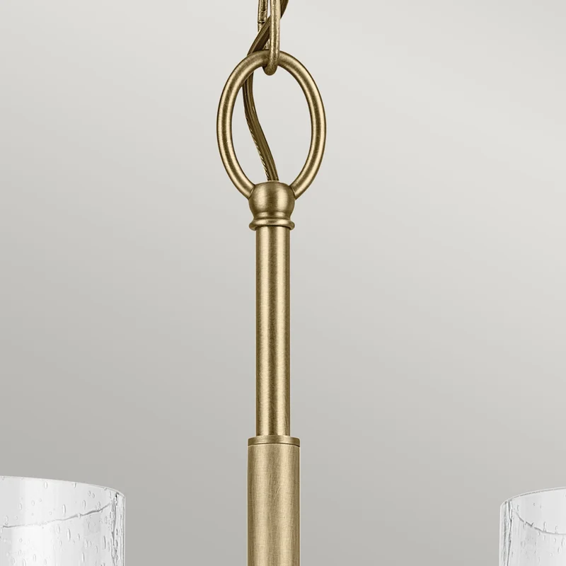 Kronleuchter Winslow 5-flammig Messing Ø 50cm