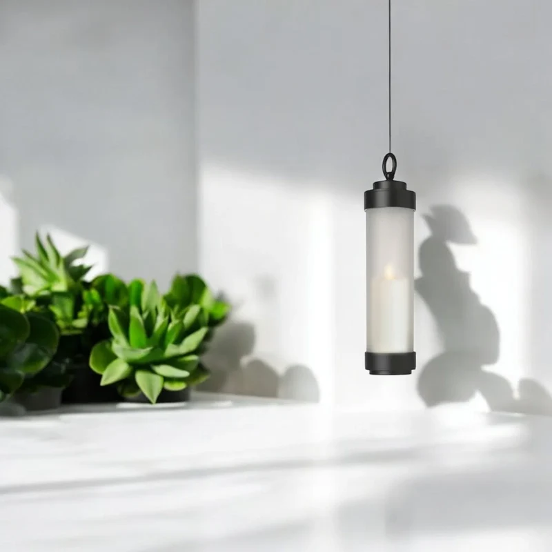 12x Grablicht "Elle" – Chrom & Klarglas – mit Stab