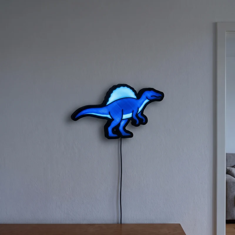 Spinosaurus Lampe
