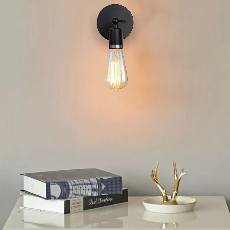 Vintage Wandleuchte Industriestil Retro Lampe | LEDSONE ~3997