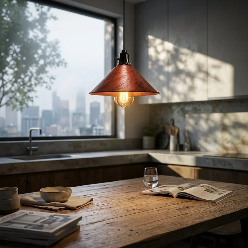 Gastronomie Pendelleuchte mit Drehschalter – E27 Modern Deckenlampe Küche~ 4099
