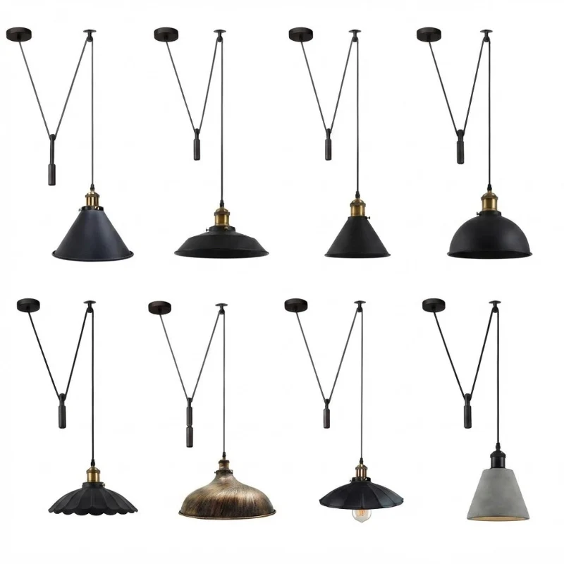 Vintage Pendelleuchte Industriedesign Hängeleuchte | LEDSONE ~4028