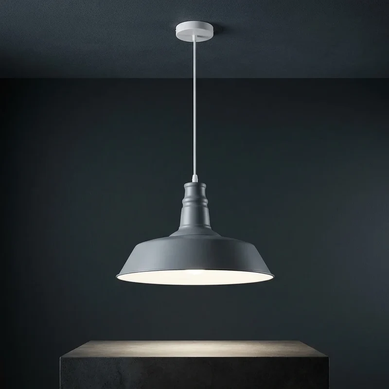 Modern Esstisch Pendelleuchte Groß | E27 Farbige Kücheninsel Lampe~3713