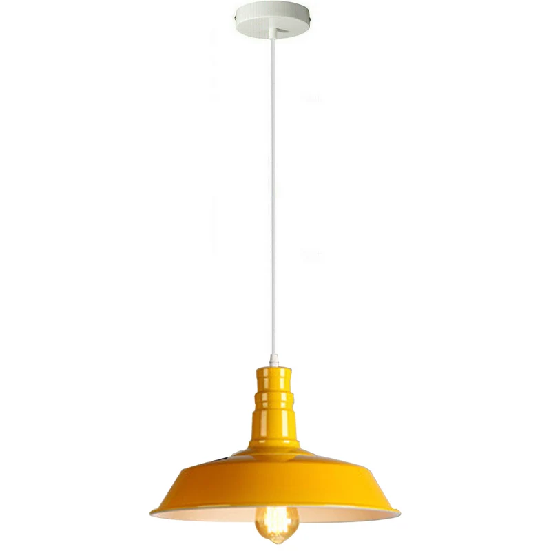 Modern Esstisch Pendelleuchte Groß | E27 Farbige Kücheninsel Lampe~3713