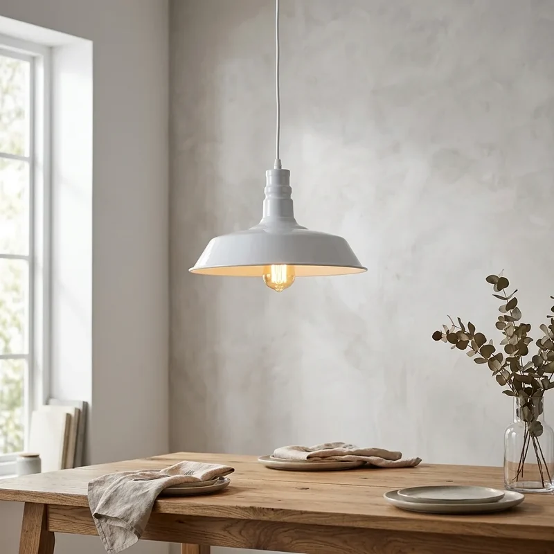 Modern Esstisch Pendelleuchte Groß | E27 Farbige Kücheninsel Lampe~3713