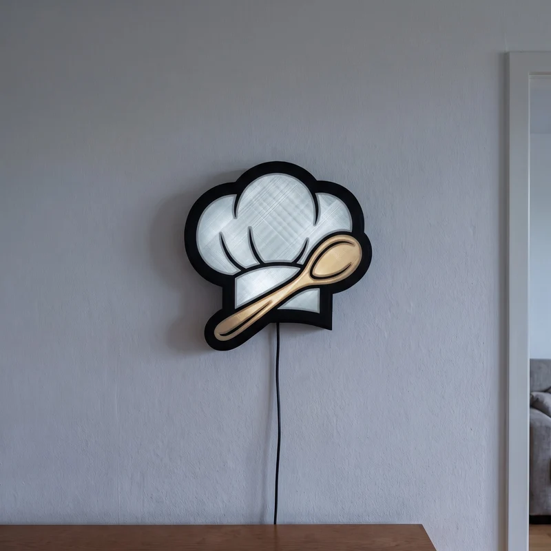 Kochmütze Lampe