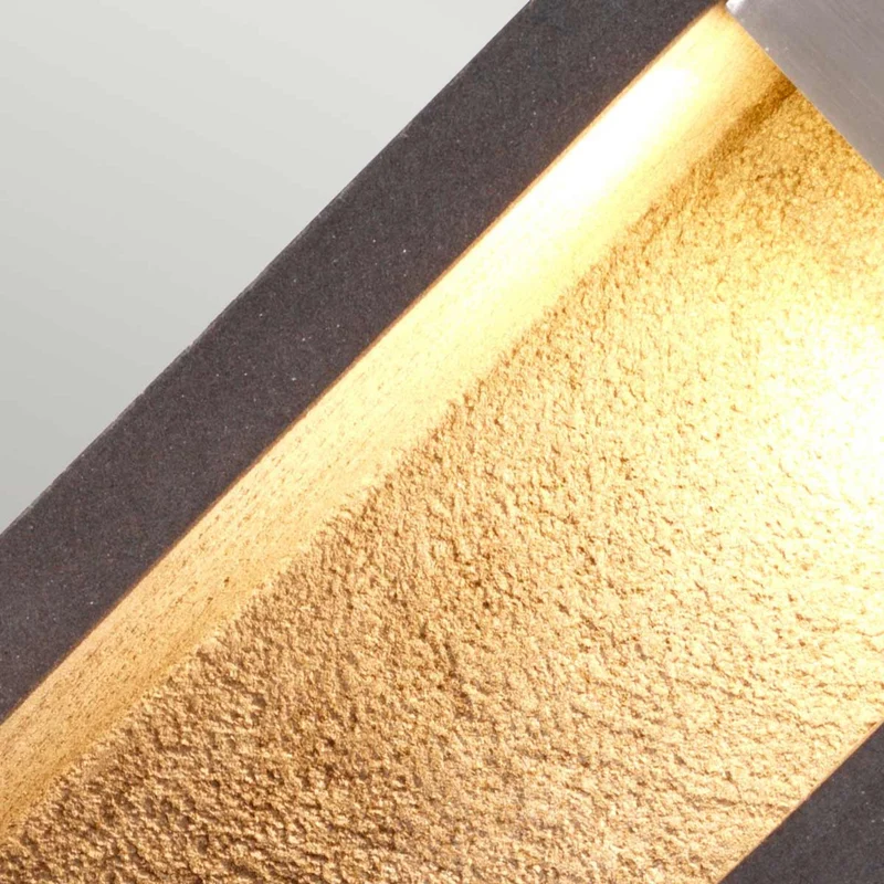 LED-Pollerleuchte Parkstone 1-flammig Basaltstein IP55 40cm