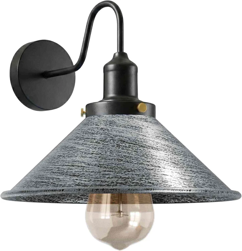 lidsone.comsign Wandleuchte Metall | Schwanenhals Retro Wandstrahler~4029