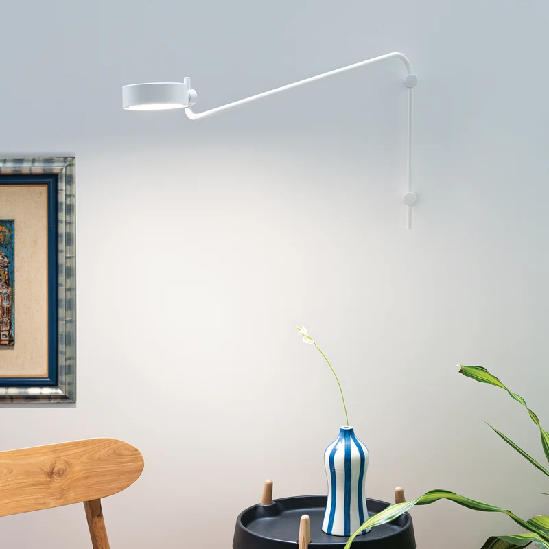 Super O lampada da parete con braccio