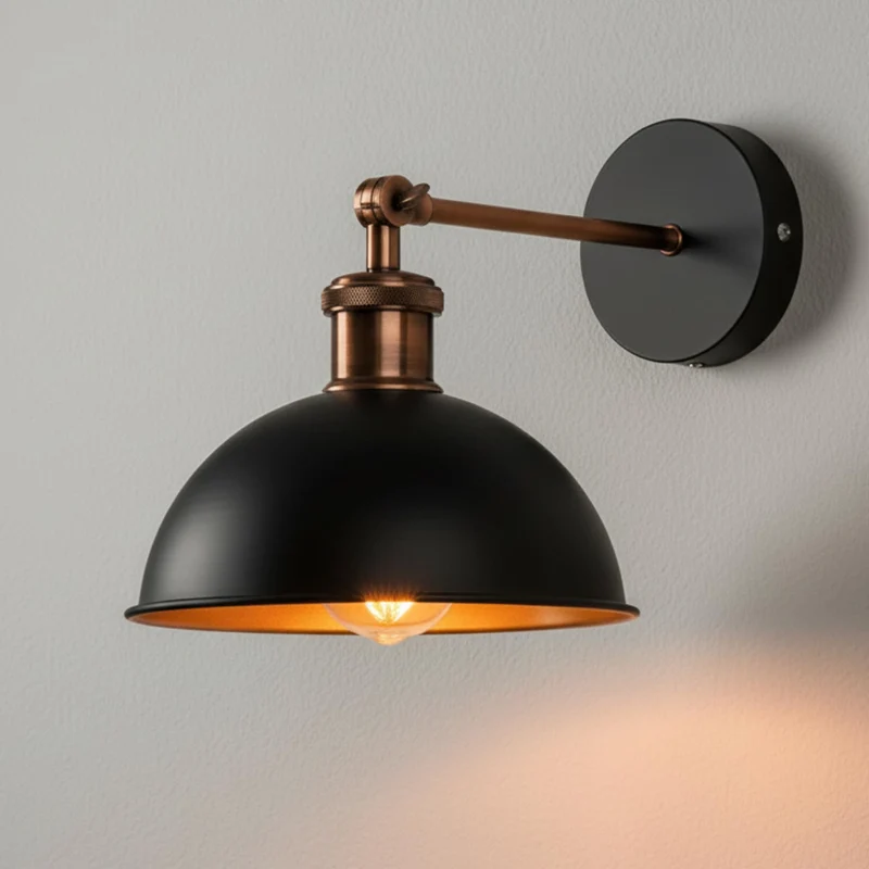 Wandlampe Vintage 180° verstellbar | E27 Wandleuchte ~4020