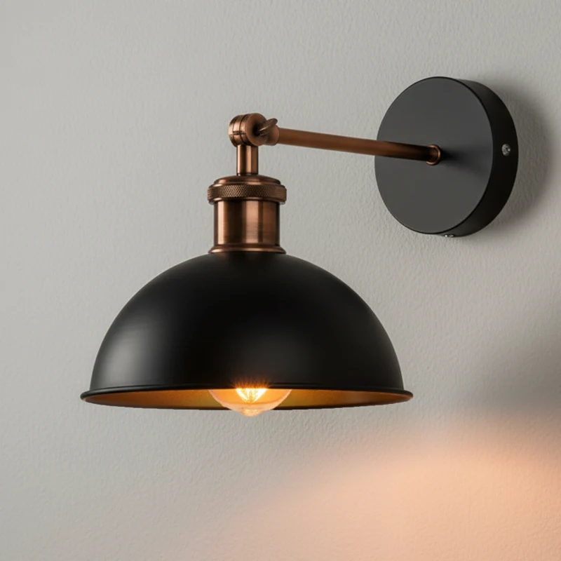 Wandlampe Vintage 180° verstellbar | E27 Wandleuchte ~4020