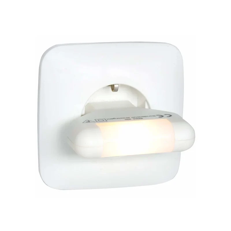 Kleine LED Steckdosenlampe Warmweiß Nachtlicht Megaman MM001