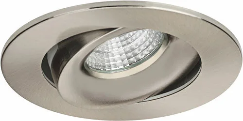 LED Einbauspot mit breitem Rahmen 80 mm MD-70 – 7,5W, dimmbar, IP44, satiniert, IP44