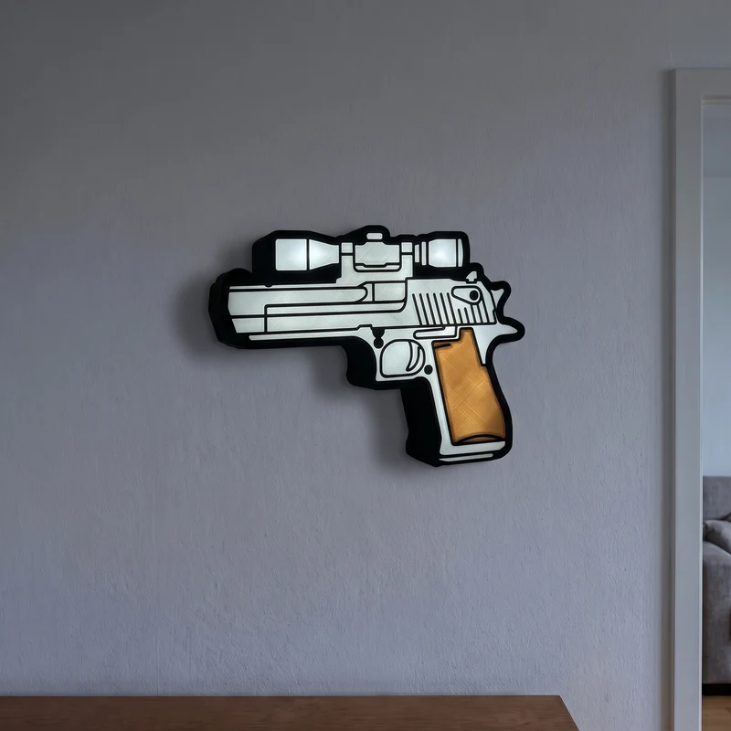 Desert Eagle Lampe