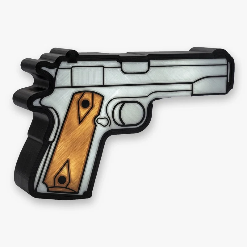 Colt 1911 Lampe