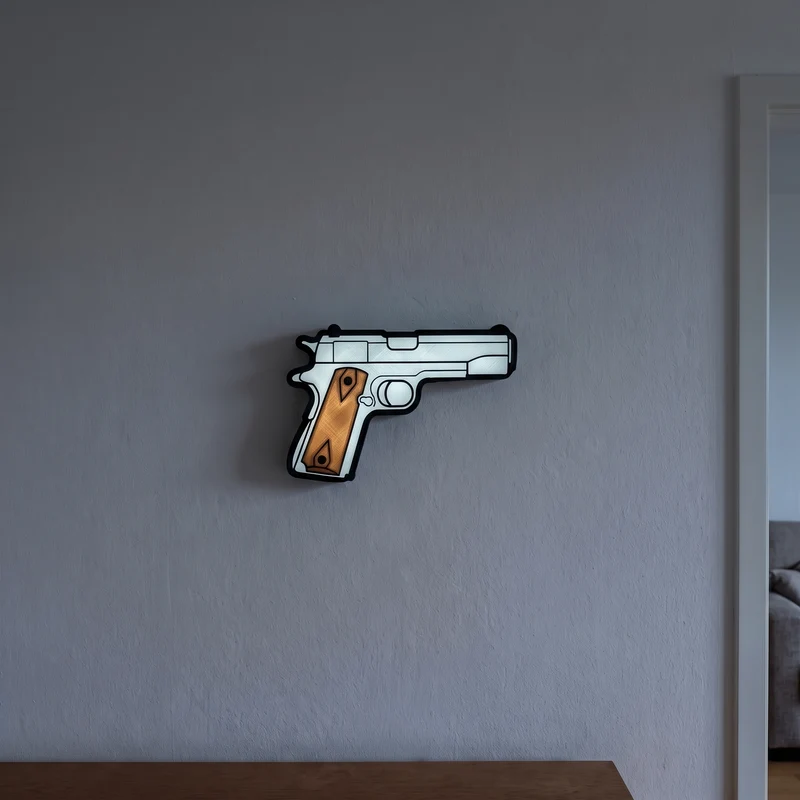 Colt 1911 Lampe