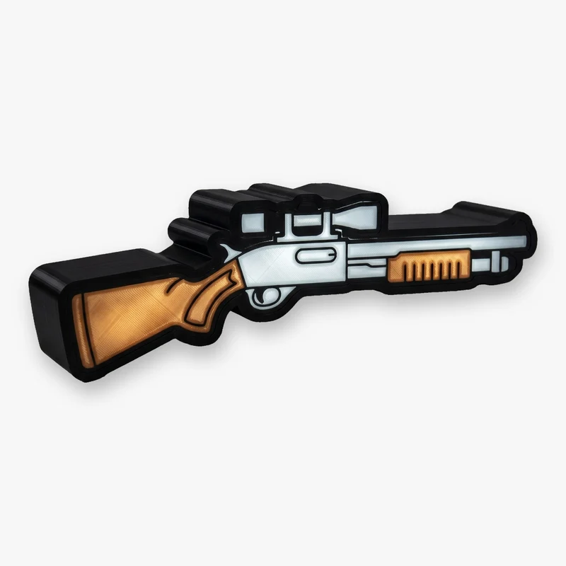 Pump Shotgun Lampe