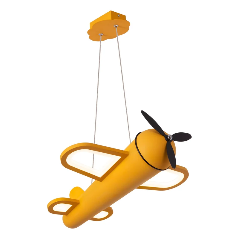 LED-Kinder-Pendelleuchte Fokker extra warmweiß höhenverstellbar
