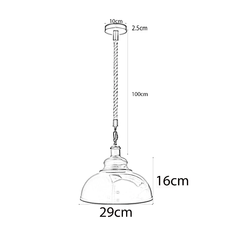 Esstisch lampe hängend pendelleuchte Industrie Hängelampe ~3946
