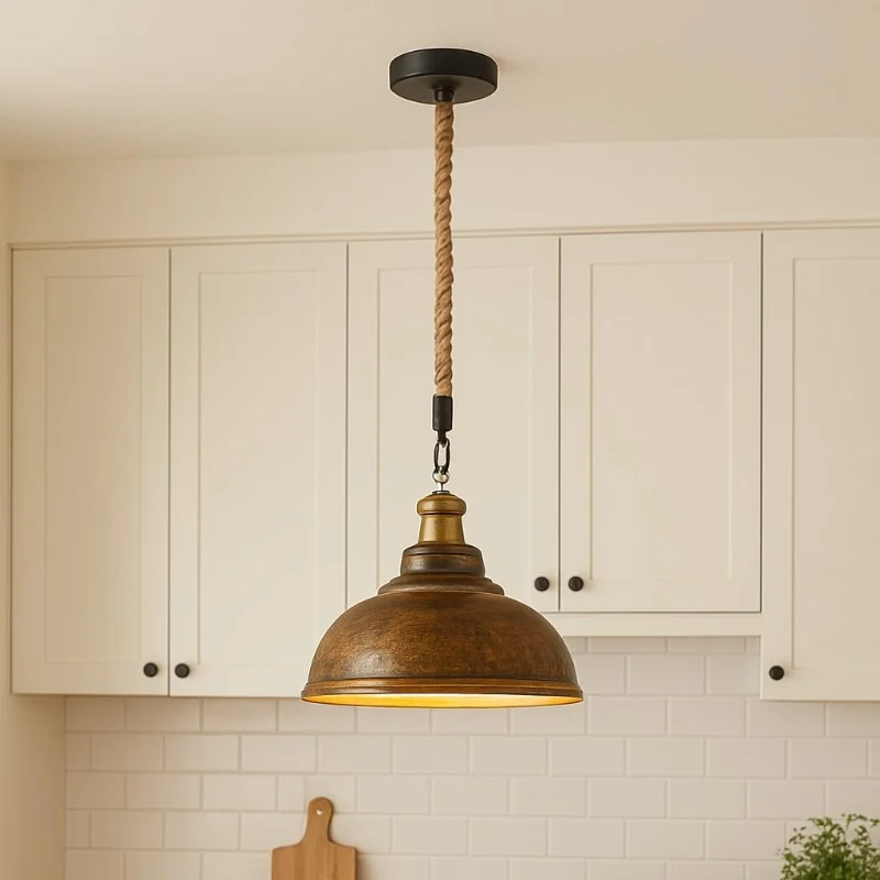 Esstisch lampe hängend pendelleuchte Industrie Hängelampe ~3946