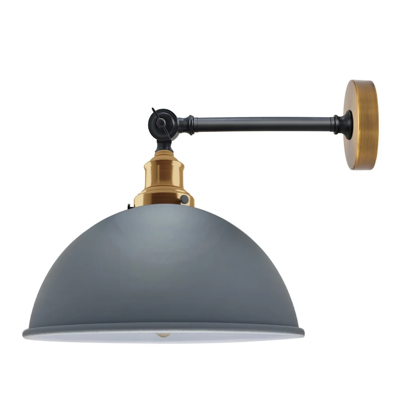 Industrie Vintage Nachttischleuchte – Industrie Wandleuchte Loft | Ø 30cm | E27 ~4070