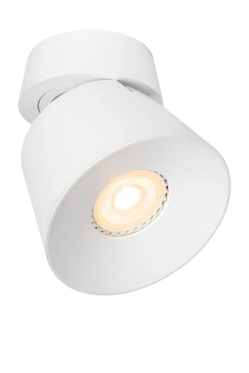Deckenstrahler Trigono rund schwenkbar dimmbar Ø 10,5cm