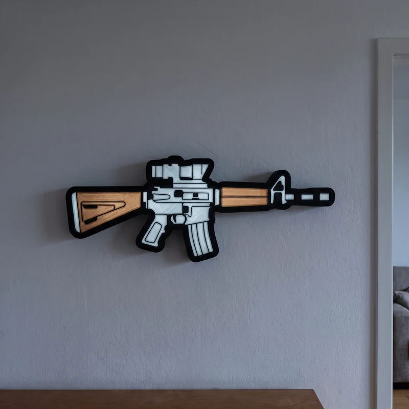 AR-15 M4 Lampe
