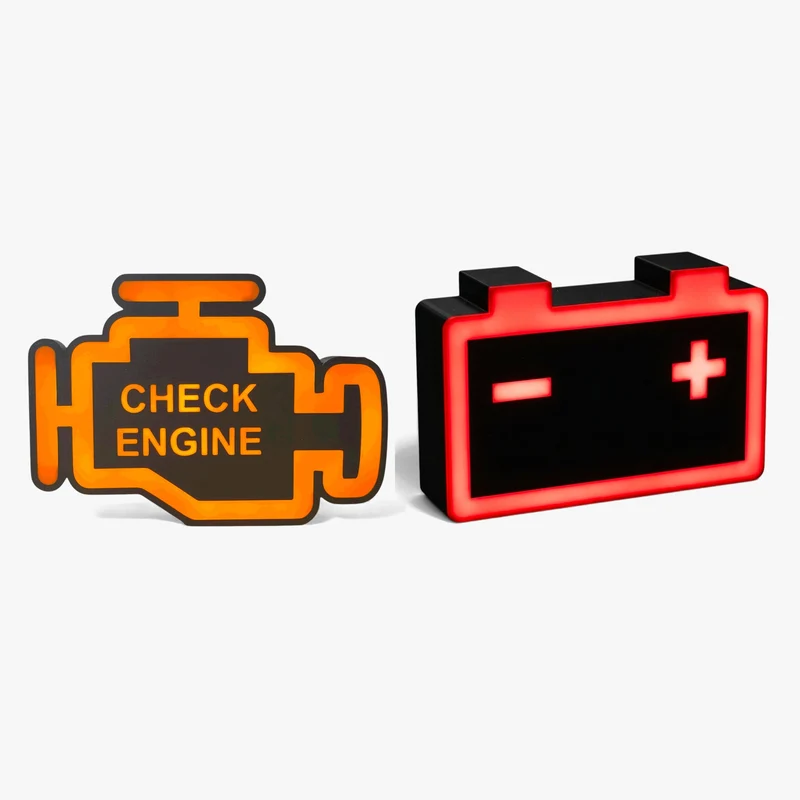 Check Engine + Öldruck Set