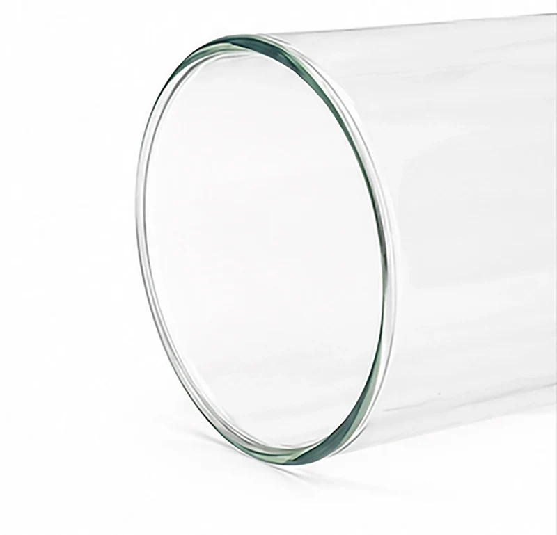 Teelichtglas aus klarem Glas 8cm hoch Ø 4,2cm - Kerzenglas, Windlicht transparent