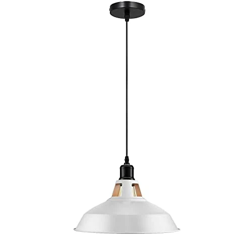 Farbige Vintage Pendelleuchte | Industriedesign E27 ~3953