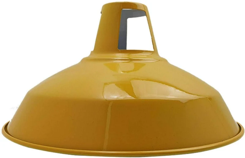 Farbige Vintage Pendelleuchte | Industriedesign E27 ~3953