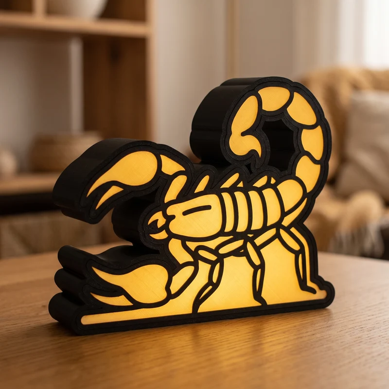 Skorpion Lampe