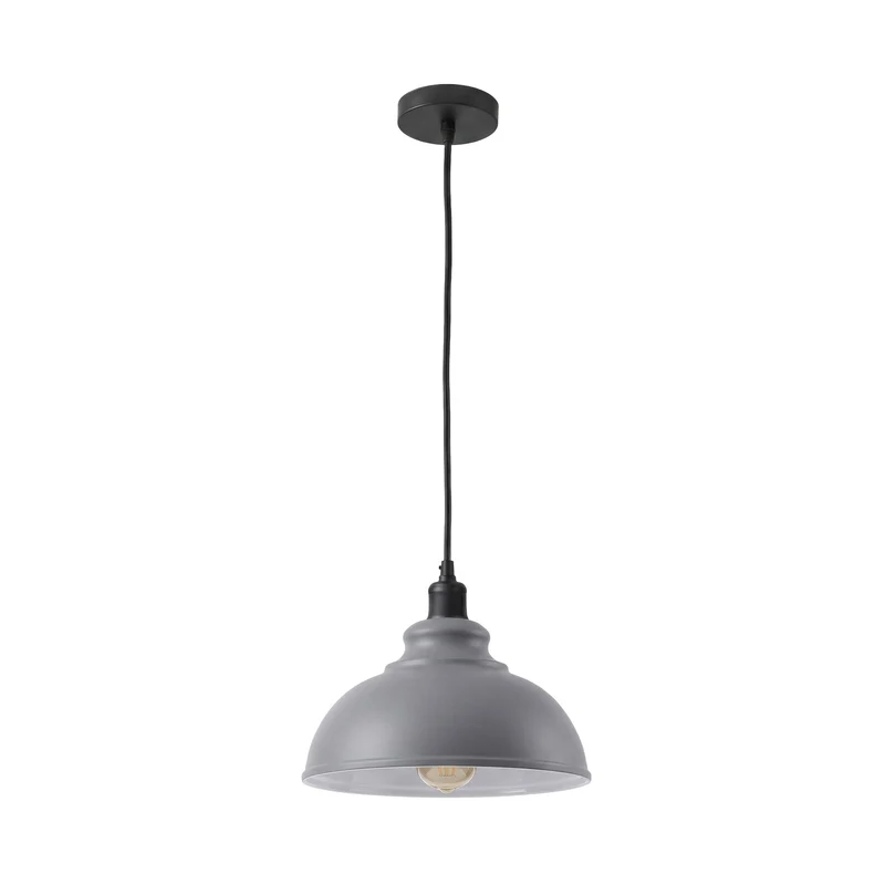 Industrie Fabrikpendelleuchte Ø 29cm Retro Hängeleuchte ~3427