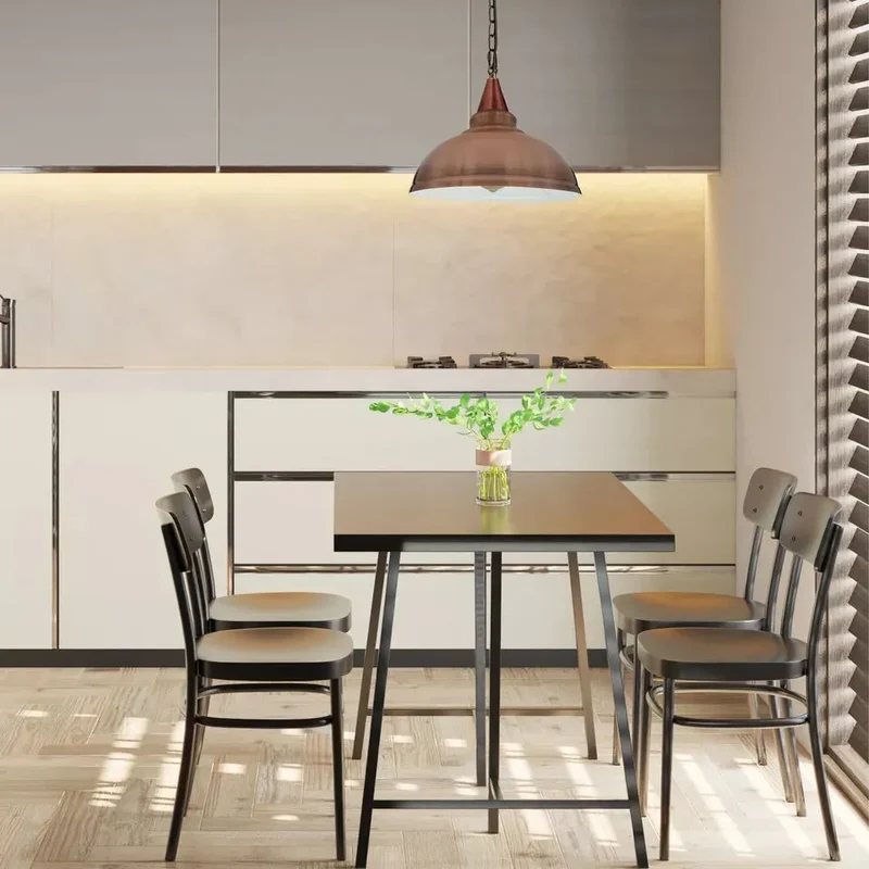 Landhausstil Ketten-Pendelleuchte Rustikal Esstisch E27 ~3882