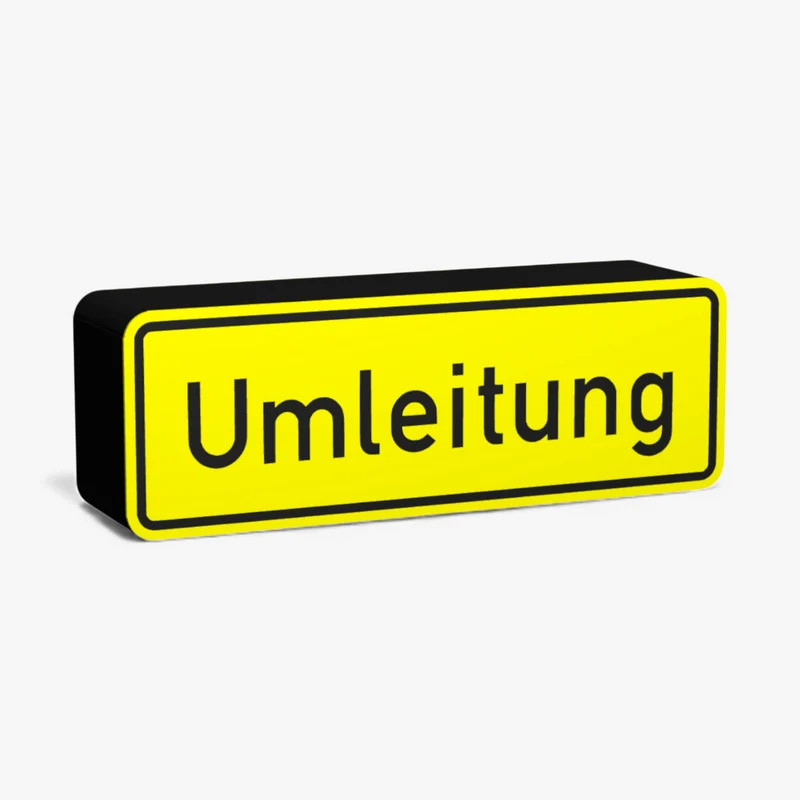 Baustelle & Umleitung