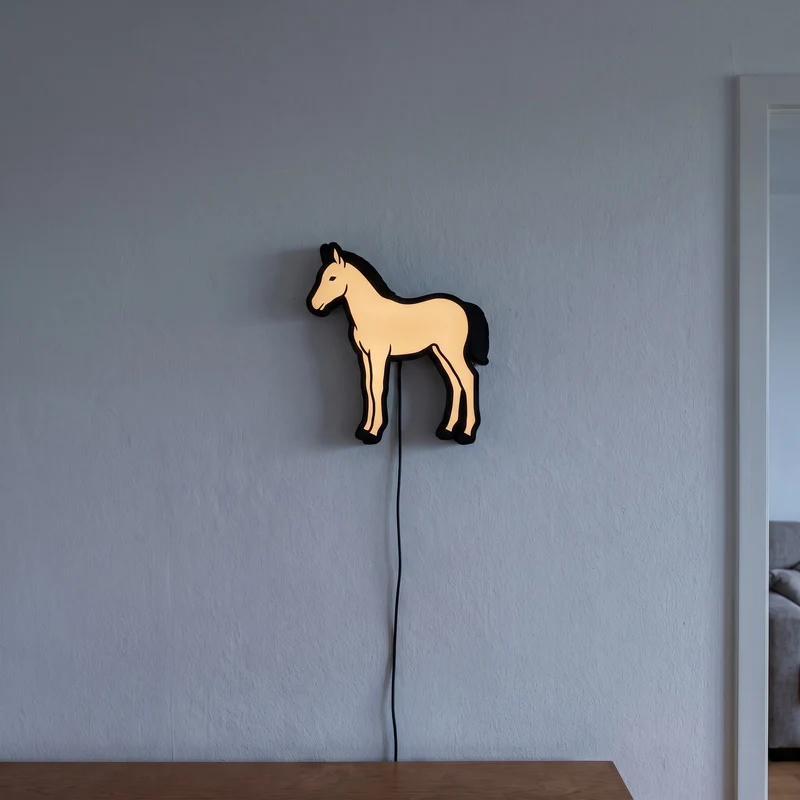 Fohlen Lampe