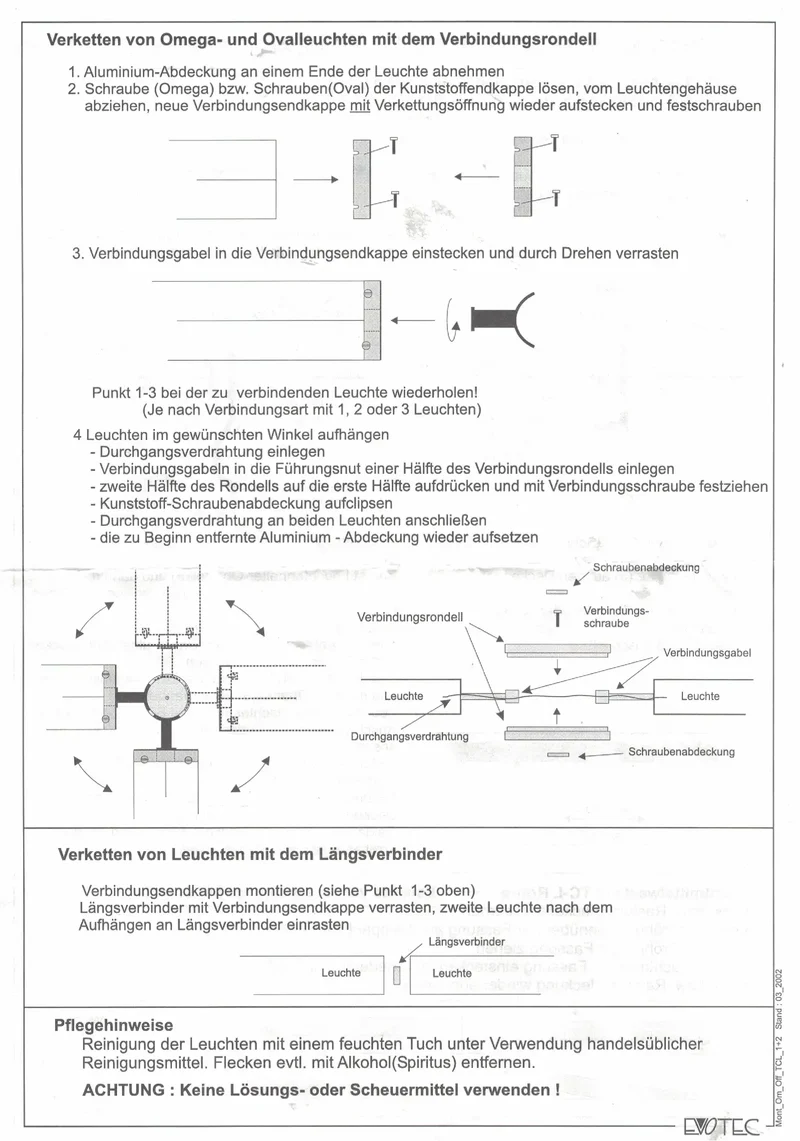 Büro Deckenleuchte 66cm neutralweiß Omega 24W mit Blende Office Deckenlampe Anbauleuchte Arbeitsleuchte